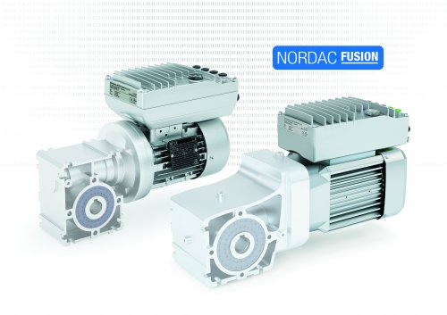 NORDAC FUSION: combines motor and inverter into a compact high-performance unit